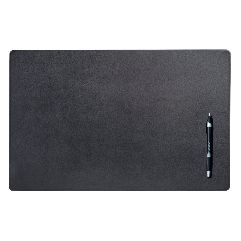 Comiskey Leather Desk Pad, Black