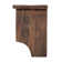 Alezzi Industrial 48 in. Solid Wood & Metal Coat-Rack With 6 Strong Coat Hooks and 4 Cubbies- 10 in. w x 7 in. d x 6 3/4 in. h - Tool Organization and Garage Storage