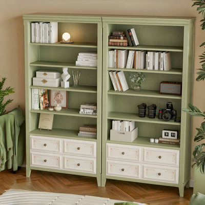 Simple and Retro Painted Display Cabinet