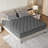 Luxury Hybrid Mattress Full Size - 14 Inch Medium Firm Top With Graphite Memory Foam, Pocket Spring System For Motion Isolation, Hypoallergenic & Certipur-US-781077048-781077051