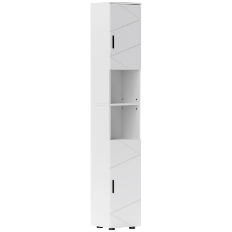 Bathroom Storage Cabinet, White