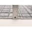 Tapis gris en laine tissé à la main Dorcaster