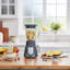 Black+decker Quiet Blender, 1000w, 6-cup Perfectpour Glass Jar, 24oz Personal Jar, 4 Smart Functions, 3 Speeds, Pulse, Ice Crush, Smoothie Maker
