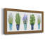 Herbes sur une rangée - Reproduction de photo sur toile simple-221341395