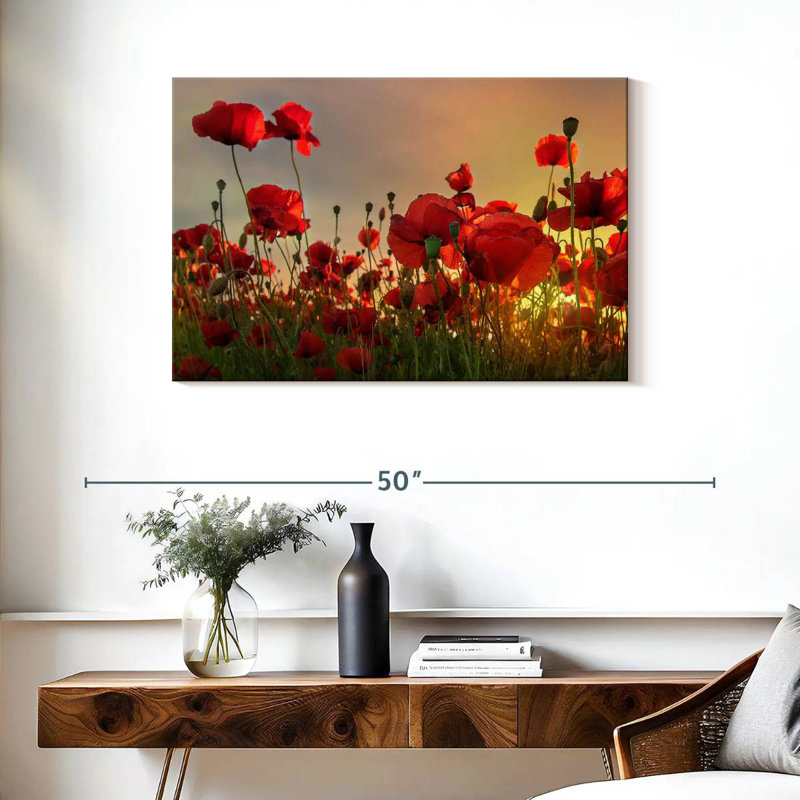 Coquelicots Harnek, H 24 po x l 36 po