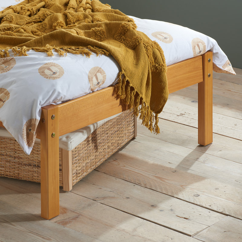 Alam Bed Frame, Single (3'), Pine