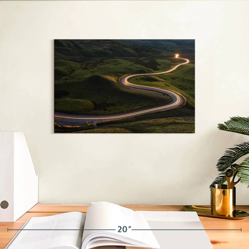 Sentier lumineux Alvord Country Road, H 8 po x l 12 po