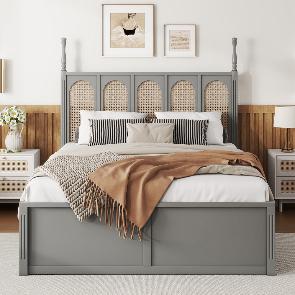 Bay Isle Home™ Battershall Solid Wood Platform Storage Bed | Wayfair