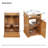 20" Bathroom Vanity With Integrated Ceramic Sink, Bathroom Cabinet With Soft-Closing Door, Solid Wood Bottom Frame For Small And Medium Restroom