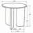 Columbo Brown Round End Table