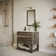 Fresca Formosa 36" Freestanding Open Bottom Single Sink Bathroom Vanity with Top and Sink - Faucet Not Included