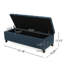 Banc de rangement rembourré