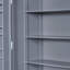 Grande armoire de rangement autoportante en bois avec 8 portes-107240166