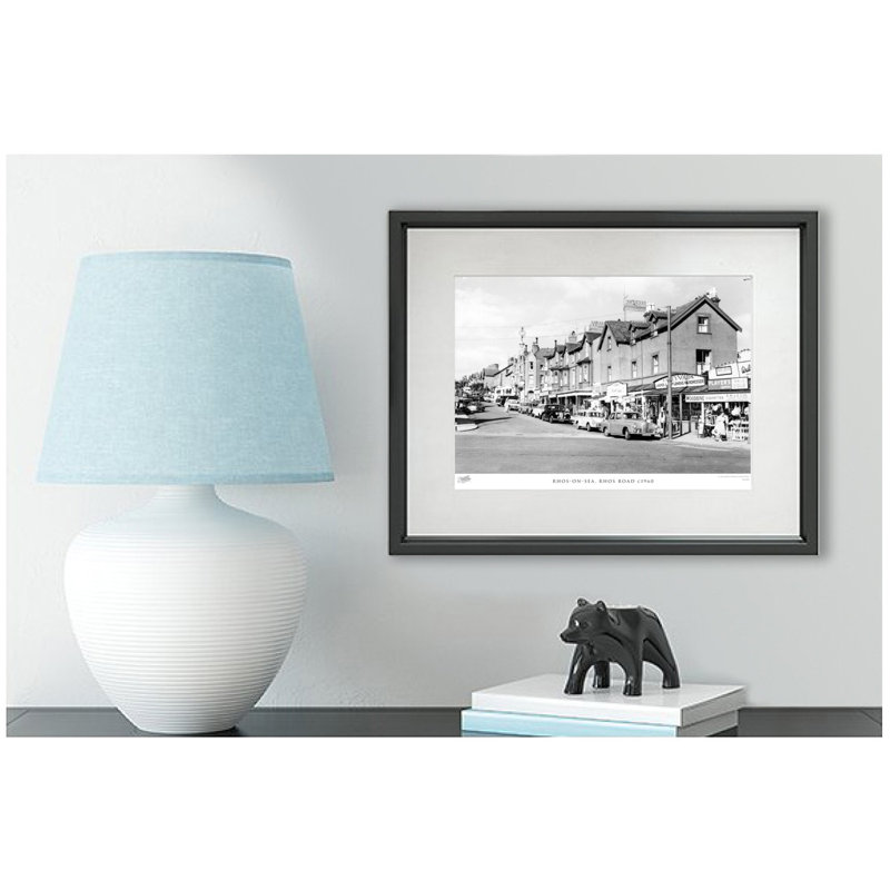 Rhos-on-Sea, Rhos Road C1960 by Francis Frith - Single Picture Frame Print, 45cm H x 60cm W x 2.3cm D