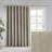 Printed Heathered Blackout Window Patio Panel