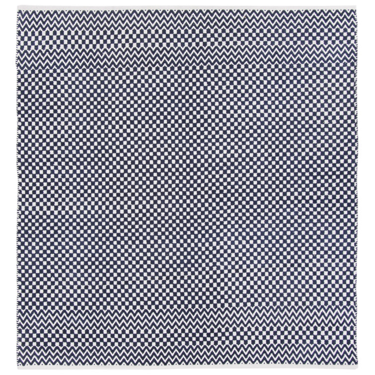 Alpizar Flat Weave Cotton Geometric Rug