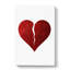 Broken Heart - Wrapped Canvas-61878614