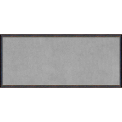 Tableau magnétique à cadre arrondi bronze foncé