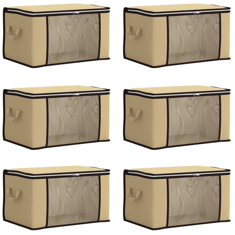 Rebrilliant Box, 23cm H x 43cm W x 34cm D, Cream