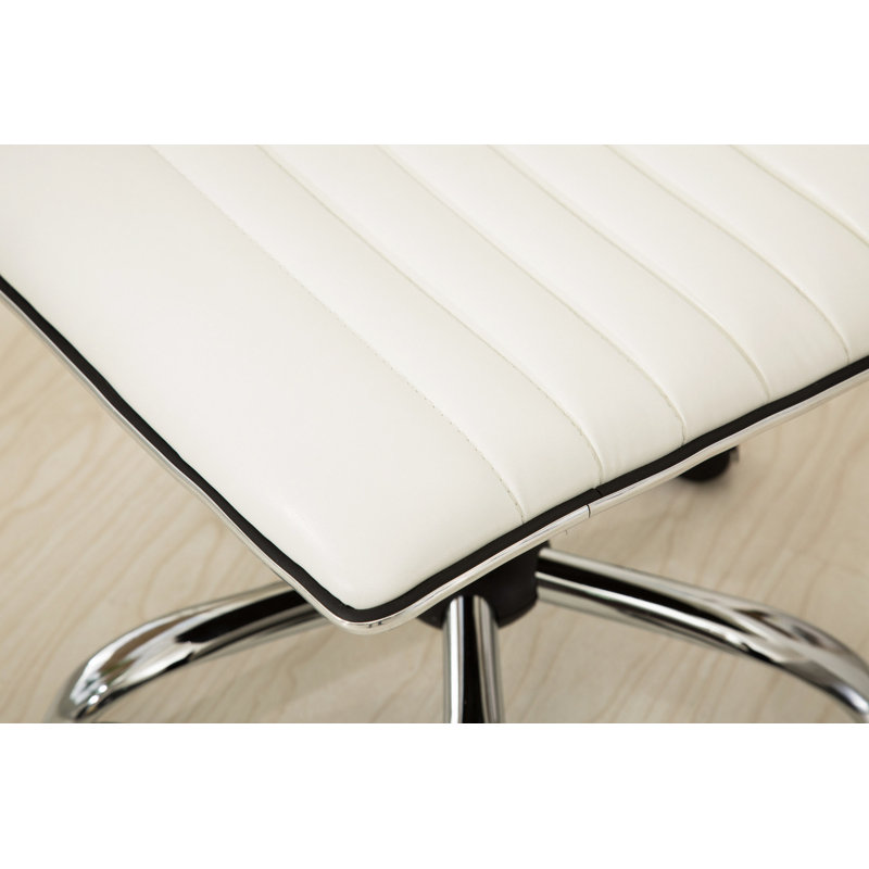 Chaise de bureau réglable, Blanc