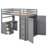 Loft Bed with Drawers,Desk,and Wardrobe-898383868-898383856