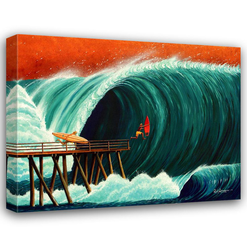 Pier Pressure, 14" H x 18" W