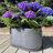 French Country Style Oval Planters, Set Of 2