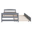Lit plateforme avec lit gigogne-1056033854