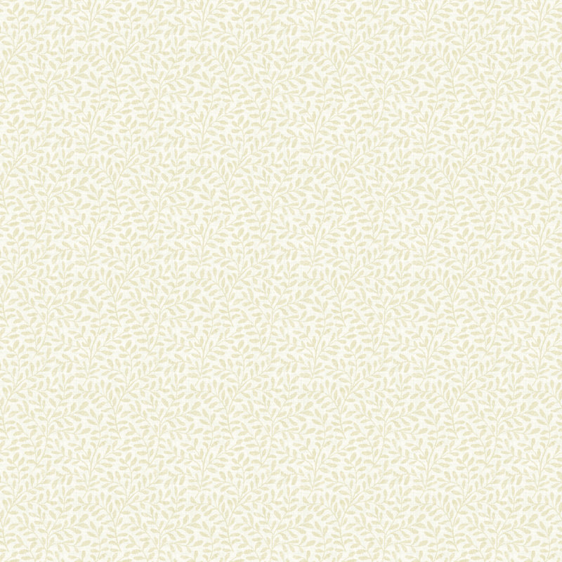Papier peint embossé floral 33 pi x 20,5 po trailing leaves Becton, Beige
