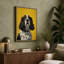 Portrait in Gold Modern - Wrapped Canvas-1410369103-1410369108