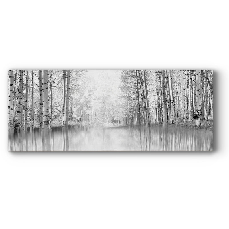 " Aspen Reflection ", 12" H x 30" W x 1.5" D