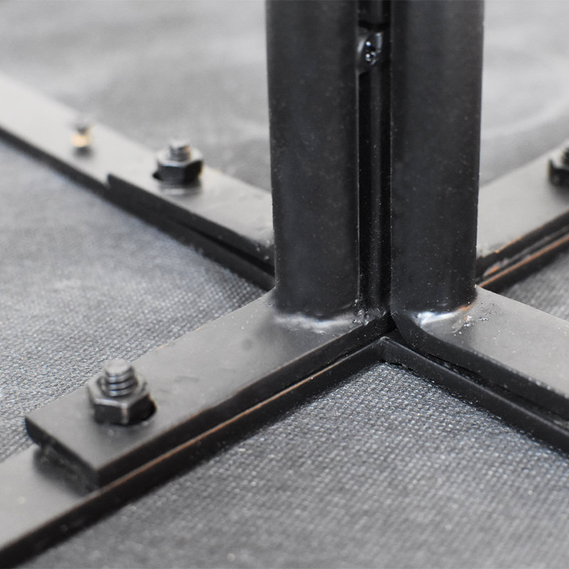 Iron Top End Table