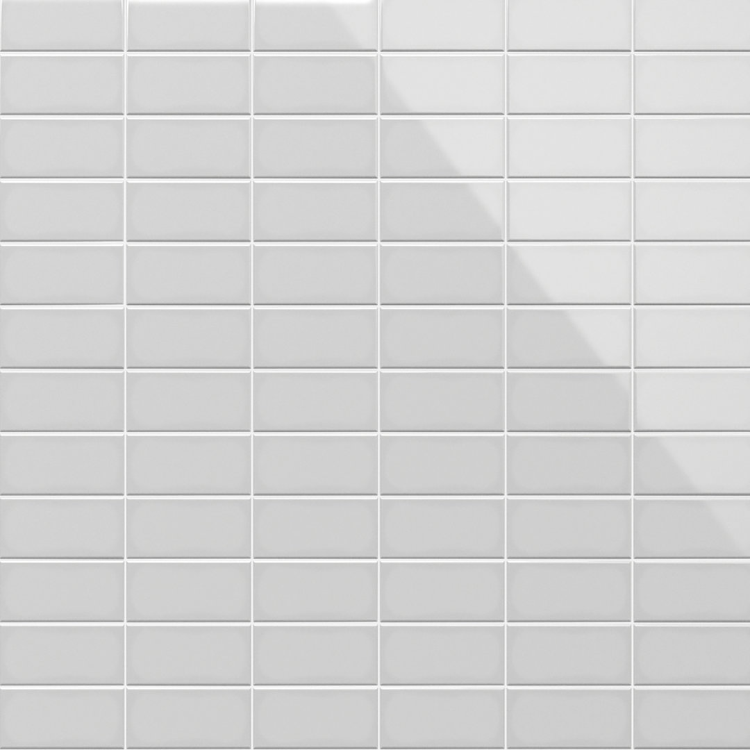 Remington 2.95 In. X 5.9 In. Polished Porcelain Brick Look Wall Tile (5.32 Sq. Ft. / Case) Bond Tile 