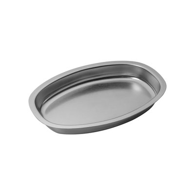 Original Vintage Oval Gratin Tray - 1 Piece - Stainless Steel