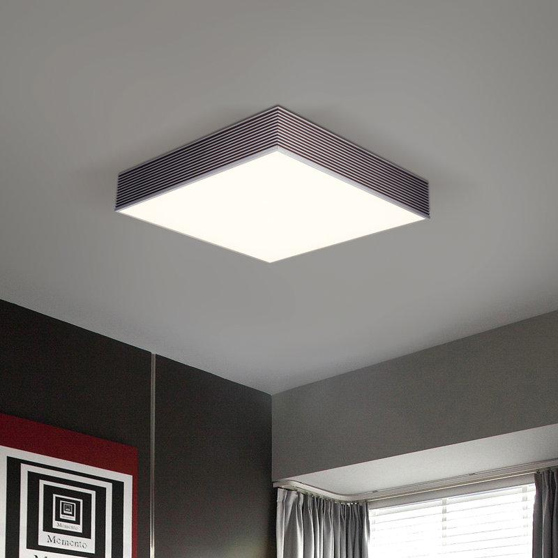Plafonnier encastré 1 lumière DEL 21,65 po