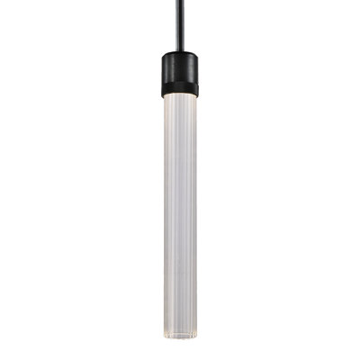 Luminaire suspendu cylindrique 1 lumière DEL Farella