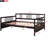 Full Size Daybed - And Fashionable For Bedroom Living Room, Dual-purpose Bed/ With Finish Solid Frame, Multi-functional & Area, Storage