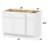 51'' Single Bathroom Vanity Base Only-96922983