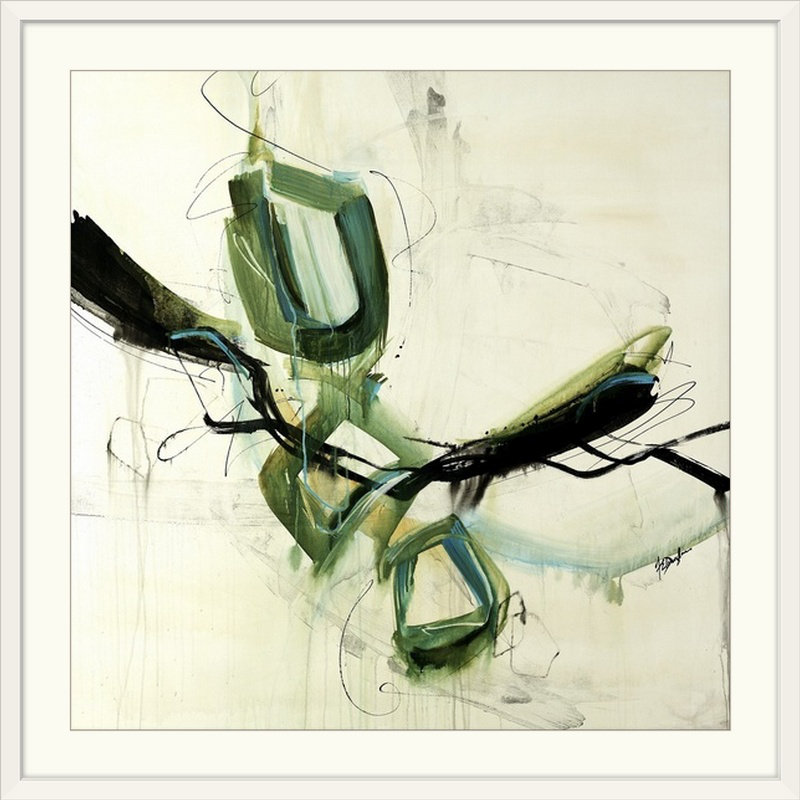 « ii » farrell douglass, reproduction d’art Hyperbole, H 20 po x l 20 po x P 1,5 po, Toile