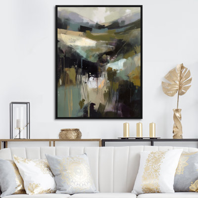 " Abstract Delicate Brushstroke III "