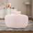 Modern Bean Bag Chairs,Upholstered Lazy Sofa Reading Chair With Ottoman-70936005