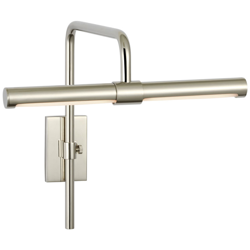 Thomas O'Brien Kidd 9" Frame Mount Picture Light, Polished Nickel