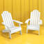 Chaise Adirondack pliante pour l'extérieur Chaises Adirondack faciles à assembler et confortables Chaise en plastique composite résistant aux intempéries pour l'extérieur-639210732