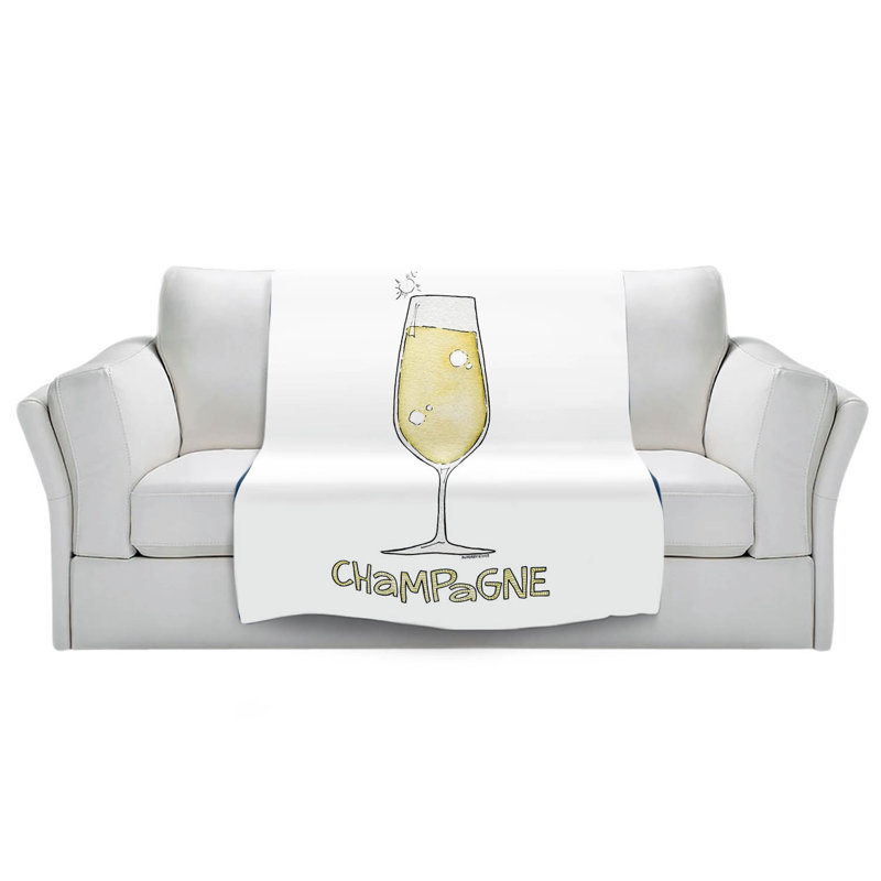  Couverture cocktail Champagne, 68 po x 80 po