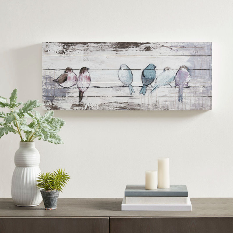 " Perched Birds "