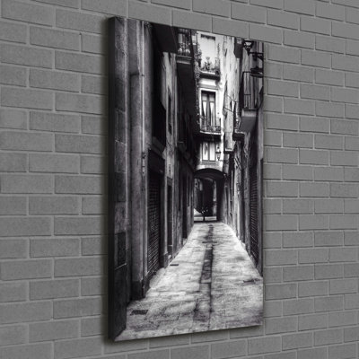 Barcelona Spain - Wrapped Canvas Print