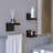 7-Pack Small Floating Shelves For Wall By , Plastic Black Shelf 4 Inch Display Ledges Room Decor, Mini With 2 Types Of Installation (Adhesive Or Screw)