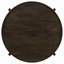 Table basse ronde en bois massif