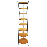 Premium Alder Wood Shelves For 8 Tier Gourmet Hourglass Stands