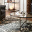 Destri Glass Top End Table